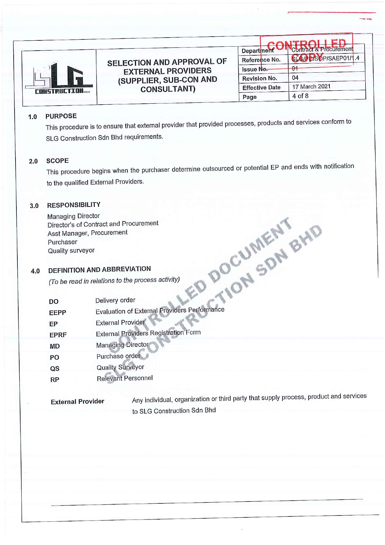 SLG-PRO-SOP Page 4